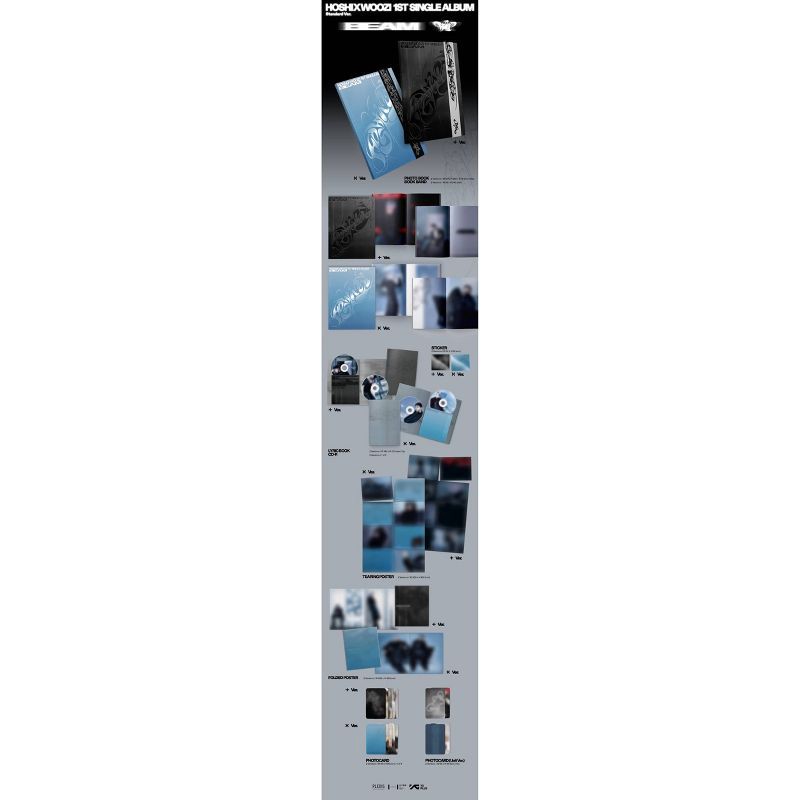 slide 3 of 3, Universal Music Group HOSHI X WOOZI ( SEVENTEEN) - 1ST SINGLE ALBUM " BEAM" (Target Exclusive, CD), 1 ct