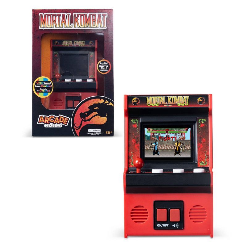 slide 6 of 6, Mortal Kombat Mini Arcade Classics TFT Handheld Game, 1 ct