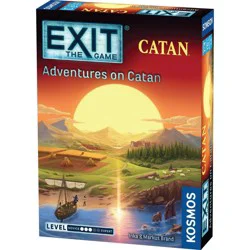 Thames & Kosmos EXIT: The Game - Adventures in Catan: Creative Thinking Board Game for 1-4 Players