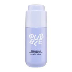 Bubble Skincare Cosmic Silk Hydrating Milky Toner - 3.4 fl oz: Tone Correction, Vegan, Facial Treatment, For Normal Skin