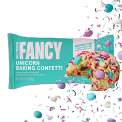 Fancy Sprinkles Unicorn Baking Confetti with Sprinkles and Chocolate Chips - 8oz
