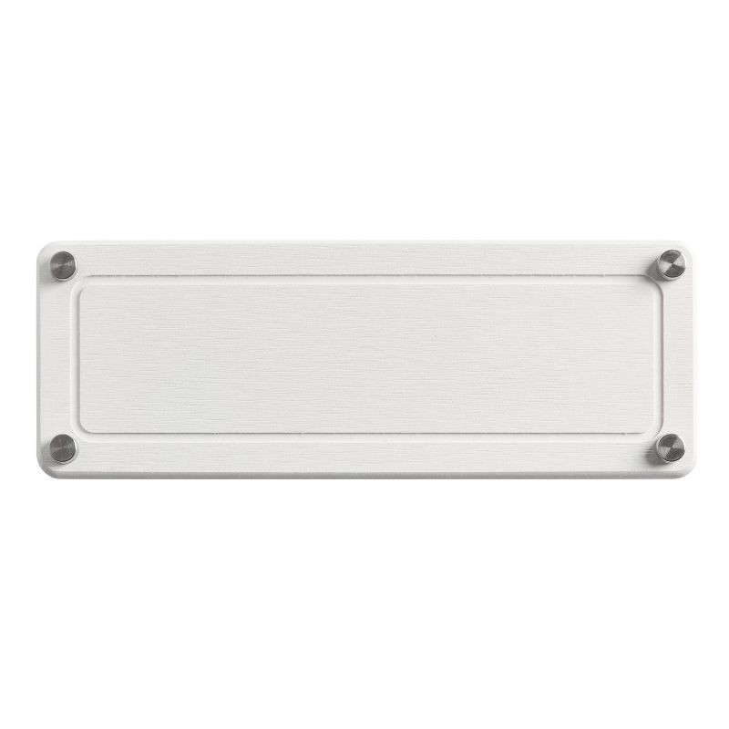 slide 3 of 5, Distributed by Vendor 4"x11" Diatomaceous Stone Bath Tray with Carved Metal Feet Warm White, 1 ct