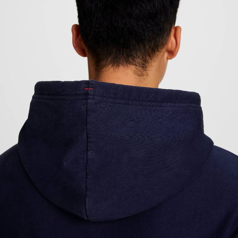 slide 7 of 9, Champion Men's Washed Hoodie - Navy Blue XL, 1 ct