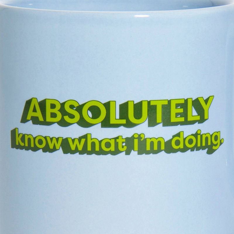 slide 2 of 3, Garven 16.5oz Absolutely Know What I'm Doing Mug, 16.5 oz