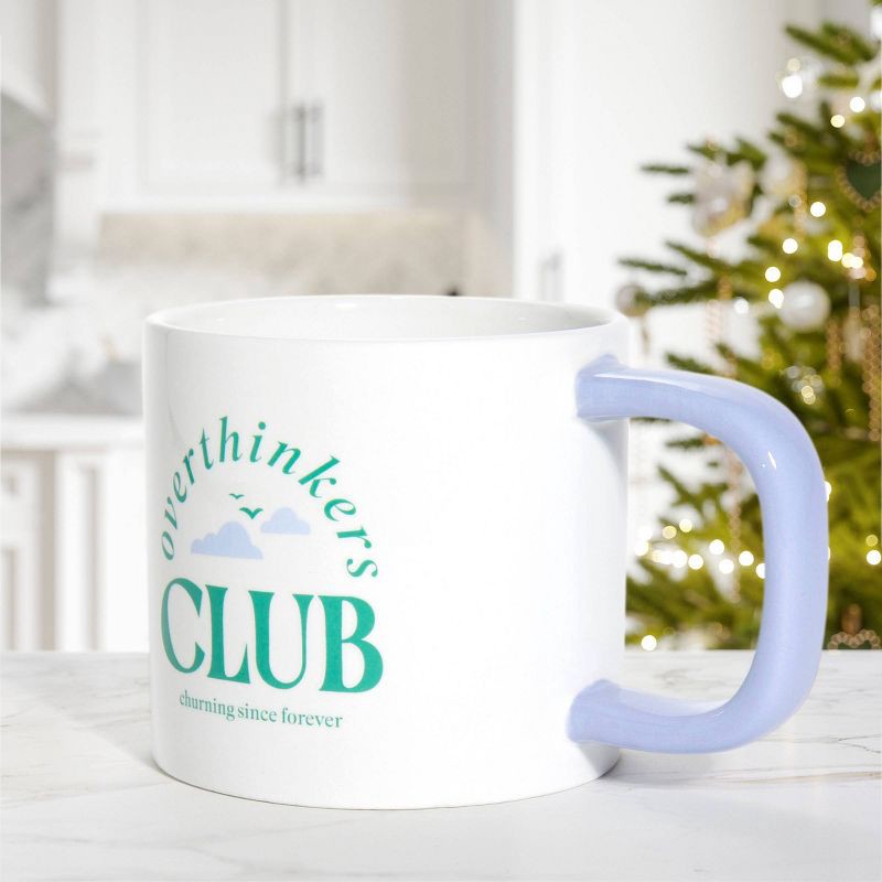 slide 3 of 3, Garven 16.5oz Over Thinkers Club Mug, 16.5 oz
