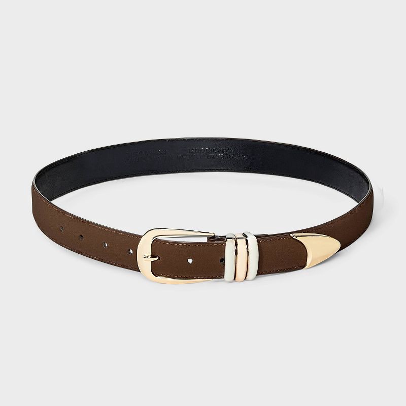 slide 2 of 3, Multi Metal Keeper with Metal Tip - A New Day™ Dark Brown XL, 1 ct