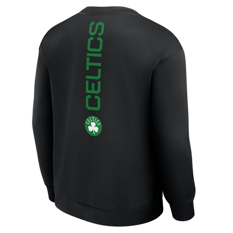 slide 2 of 3, NBA Boston Celtics Men's Black Poly Fleece Sweatshirt - L, 1 ct