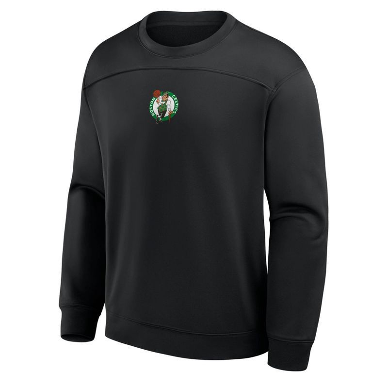 slide 1 of 3, NBA Boston Celtics Men's Black Poly Fleece Sweatshirt - L, 1 ct