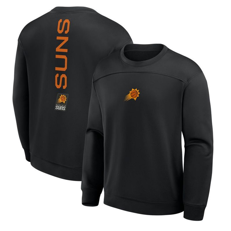slide 3 of 3, NBA Phoenix Suns Men's Black Poly Fleece Sweatshirt - L, 1 ct