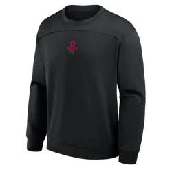 NBA Houston Rockets Men's Black Poly Fleece Sweatshirt - XXL