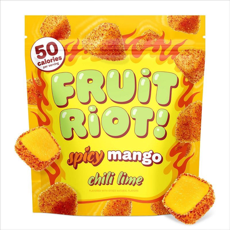 slide 1 of 7, Fruit Riot Frozen Spicy Mango Chili Lime - 8oz, 8 oz