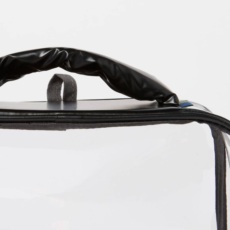 slide 3 of 3, Clear Toiletry Kit and Bag - Open Story™ Black, 1 ct