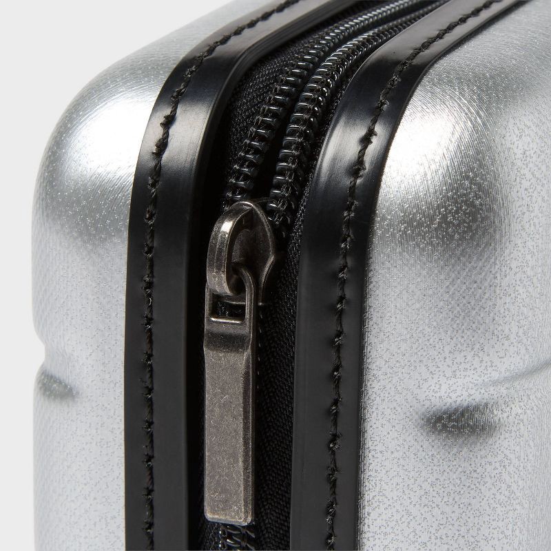 slide 3 of 3, Hardside Dopp Kit Case - Open Story™ Silver, 1 ct