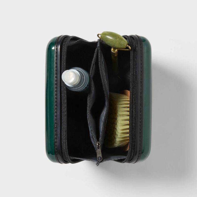 slide 2 of 3, Hardside Dopp Kit Case - Open Story™ Green, 1 ct