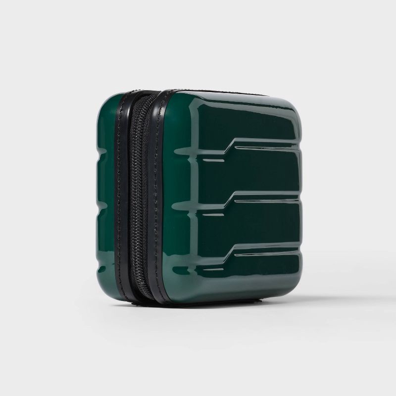 slide 1 of 3, Hardside Dopp Kit Case - Open Story™ Green, 1 ct