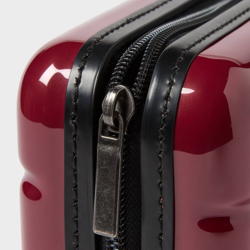 slide 3 of 3, Hardside Dopp Kit Case - Open Story™ Burgundy, 1 ct