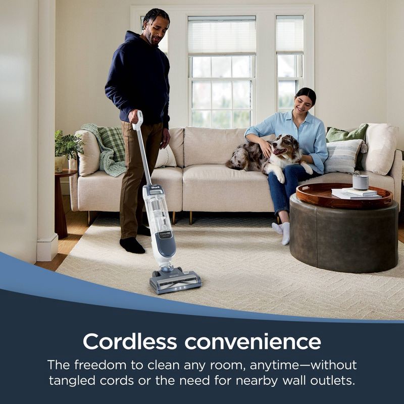 slide 3 of 9, Shark Freestyle Max Cordless Upright Vacuum, Multi-Surface Cleaning, Lightweight with Large Dust Cup SV2002, 1 ct
