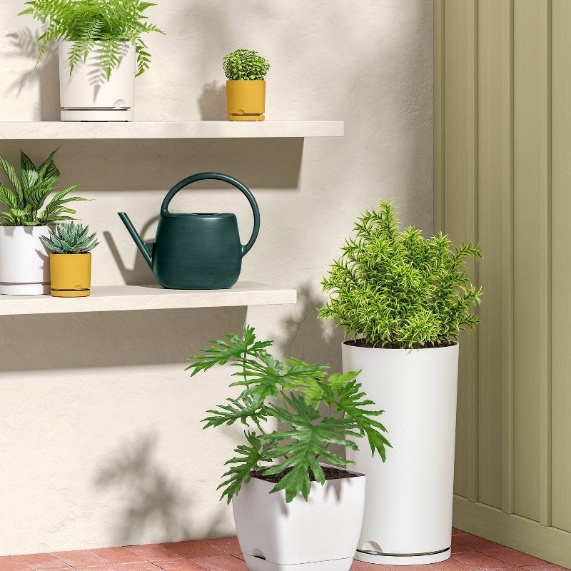 slide 2 of 3, 1gal Plastic Watering Can Green - Room Essentials™, 1 gal