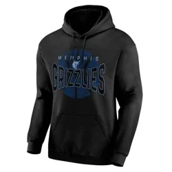 NBA Memphis Grizzlies Men's Black Hooded Sweatshirt - L