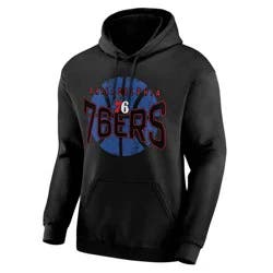 NBA Philadelphia 76ers Men's Black Hooded Sweatshirt - L
