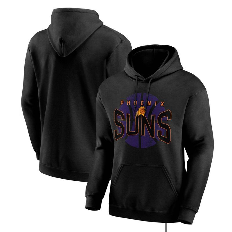 slide 3 of 3, NBA Phoenix Suns Men's Black Hooded Sweatshirt - L, 1 ct