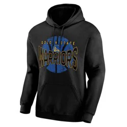 NBA Golden State Warriors Men's Black Hooded Sweatshirt - XL