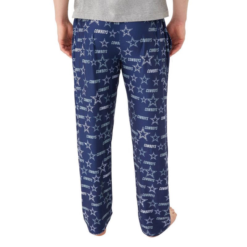 slide 3 of 3, NFL Dallas Cowboys Men's Pajama Pants with Pockets - M, 1 ct