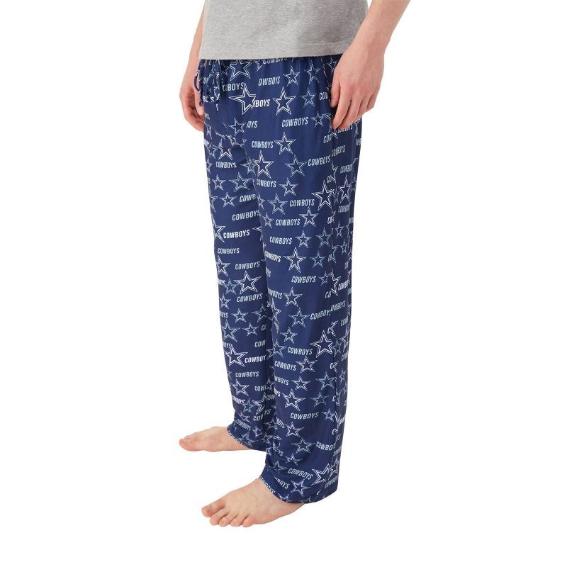 slide 2 of 3, NFL Dallas Cowboys Men's Pajama Pants with Pockets - L, 1 ct