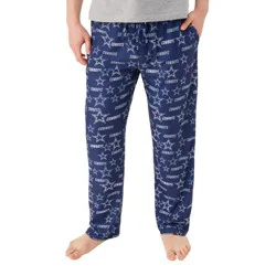 NFL Dallas Cowboys Men's Pajama Pants with Pockets - XL