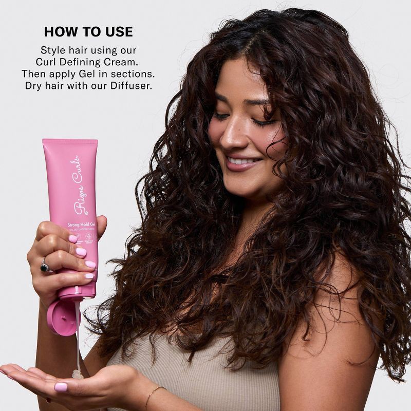slide 7 of 7, Rizos Curls Strong Hold Gel - 8 fl oz, 8 fl oz