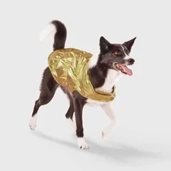 Puffer Dog Vest - Boots & Barkley™ Metallic Gold XL