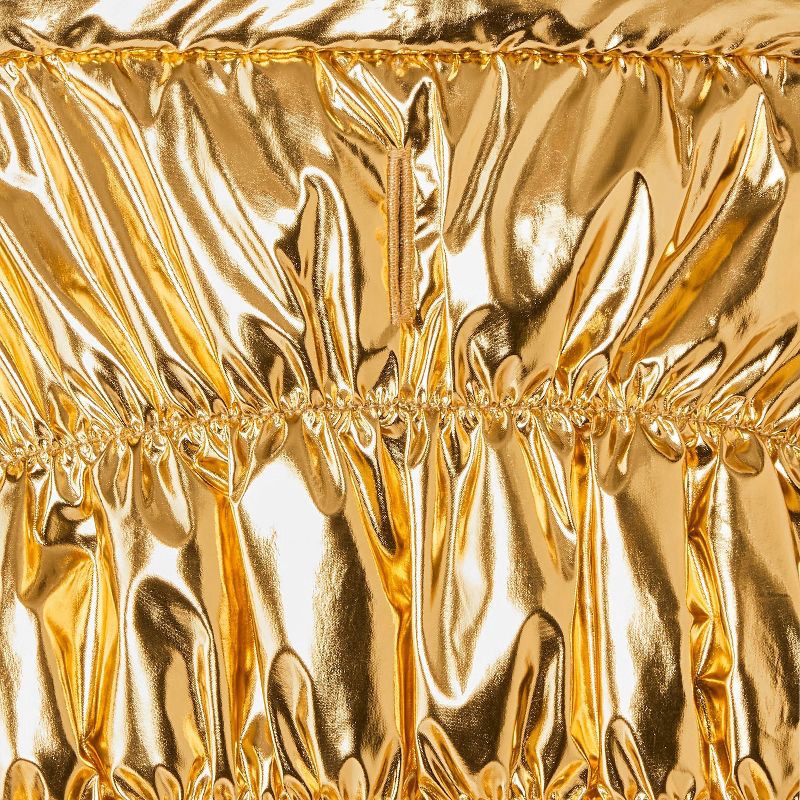 slide 4 of 6, Puffer Dog Vest - Boots & Barkley™ Metallic Gold S, 1 ct