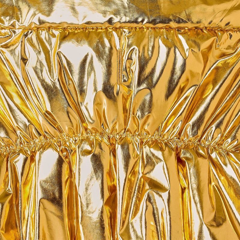 slide 4 of 6, Puffer Dog Vest - Boots & Barkley™ Metallic Gold L, 1 ct