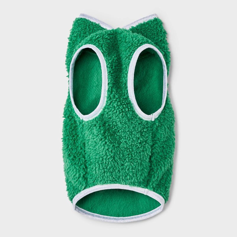 slide 3 of 5, Faux Shearling Dog and Cat Vest - Boots & Barkley™ Green XS, 1 ct