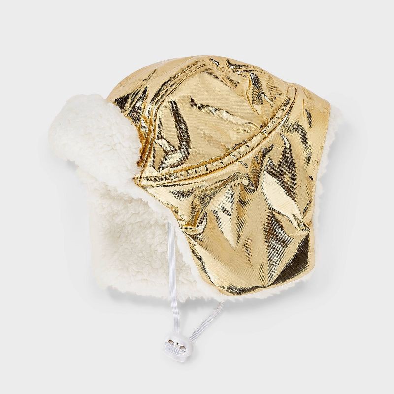 slide 2 of 3, Gold Trapper Dog Hat - Boots & Barkley™ S/M, 1 ct