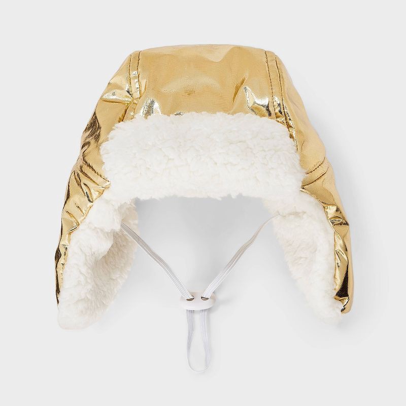 slide 3 of 3, Gold Trapper Dog Hat - Boots & Barkley™ S/M, 1 ct