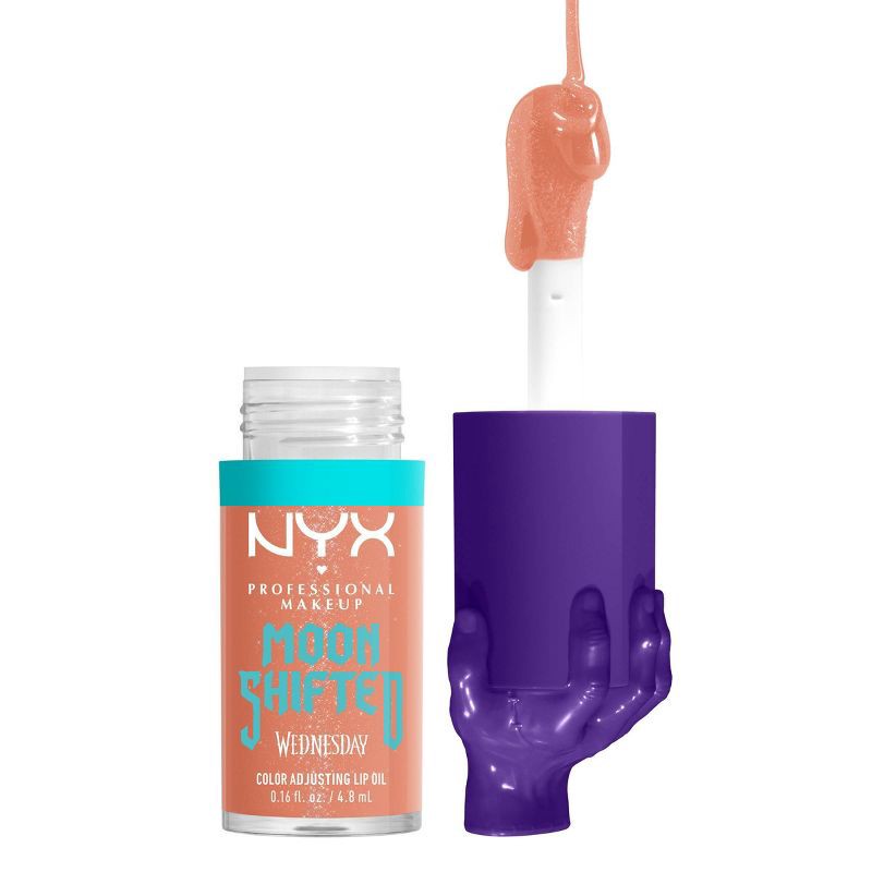 slide 8 of 10, NYX Professional Makeup Wednesday Color-Shifting Lip Oil - Moon Shifted - 0.16 fl oz, 0.16 fl oz