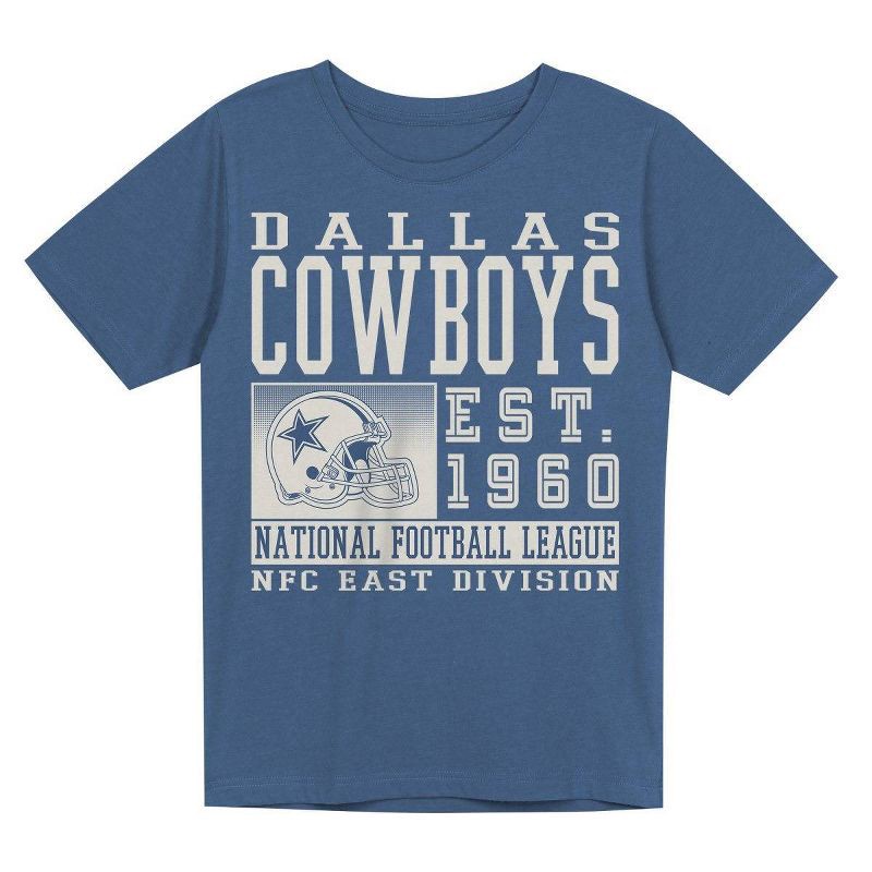 slide 2 of 3, NFL Dallas Cowboy Women's Washed T-Shirt - L, 1 ct