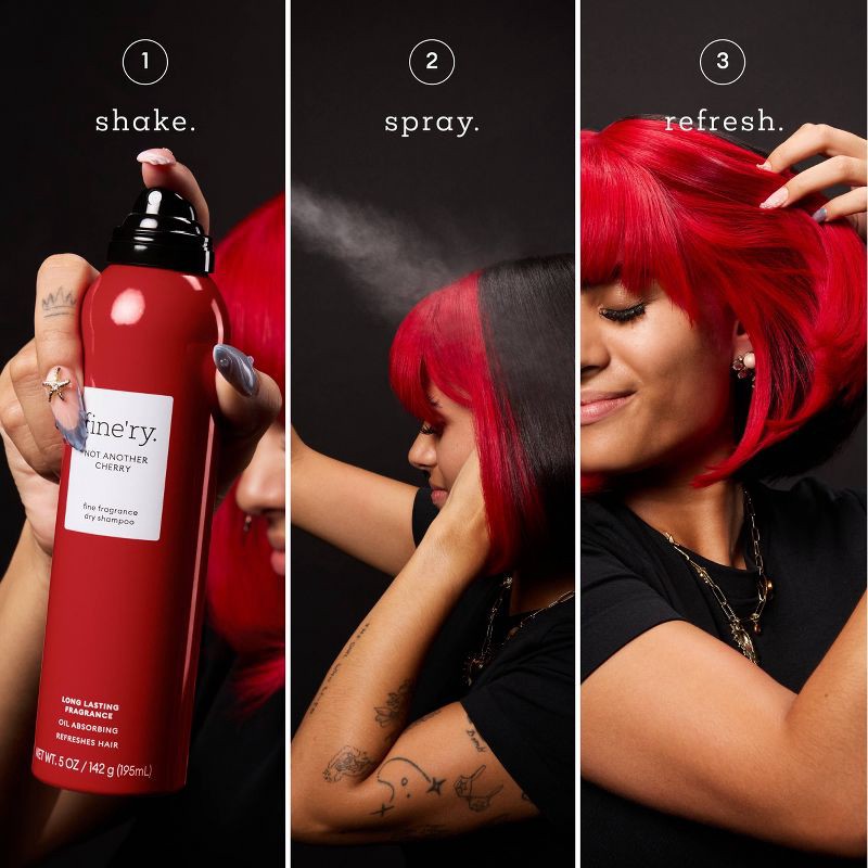 slide 5 of 9, fine'ry. Not Another Cherry Dry Shampoo - 5oz, 5 oz