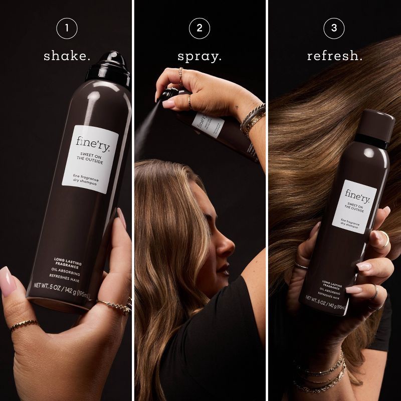 slide 5 of 8, fine'ry. Sweet on the Outside Dry Shampoo - 5oz, 5 oz