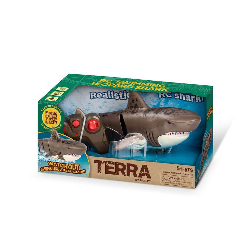 slide 7 of 10, TERRA by Battat Remote Control Leopord Shark, 1 ct