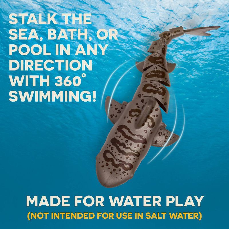 slide 9 of 10, TERRA by Battat Remote Control Leopord Shark, 1 ct