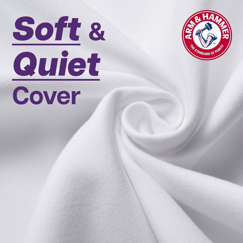 slide 5 of 9, Arm & Hammer 2pk Easy Care Pillow Protector, 2 ct