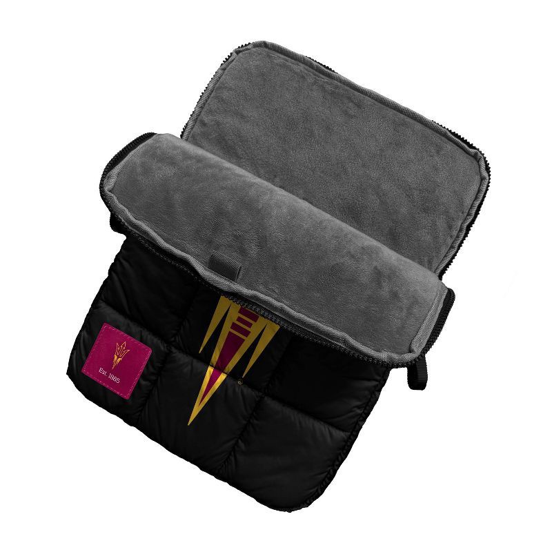 slide 3 of 3, NCAA Arizona State Sun Devils 15" Laptop Puffer Sleeve, 1 ct