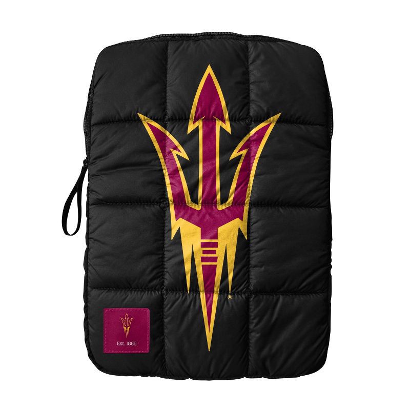slide 1 of 3, NCAA Arizona State Sun Devils 15" Laptop Puffer Sleeve, 1 ct