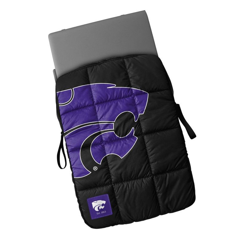 slide 3 of 3, NCAA Kansas State Wildcats 15" Laptop Puffer Sleeve, 1 ct