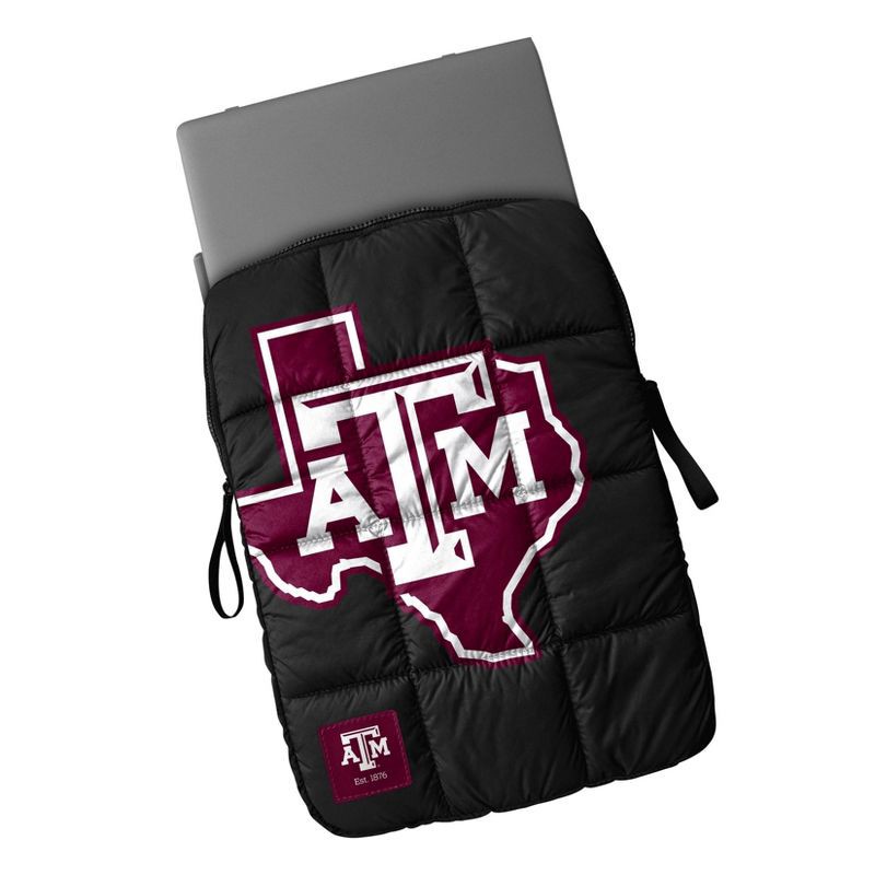 slide 2 of 3, NCAA Texas A&M Aggies 15" Laptop Puffer Sleeve, 1 ct