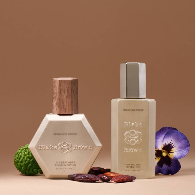 slide 6 of 12, Blake Brown Hair and Body Refresh Mist - Bergamot Woods – Fresh Citrus Fragrance - 5 fl oz​, 5 fl oz