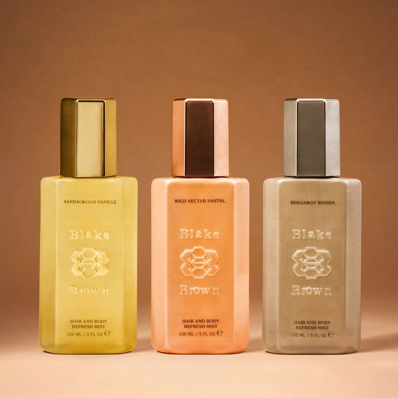 slide 8 of 12, Blake Brown Hair and Body Refresh Mist - Bergamot Woods – Fresh Citrus Fragrance - 5 fl oz​, 5 fl oz