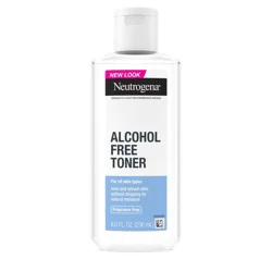 Neutrogena Alcohol Free Toner - 8 fl oz: Hypoallergenic, Sulfate-Free, For Normal & Combination Skin, No Fragrance Added